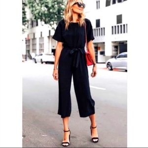 Everlane The Japanese GoWeave Essential Short Sleeve Jumpsuit 2